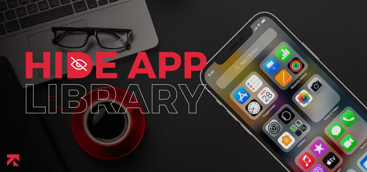 hide app library on ios