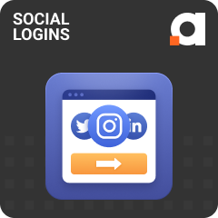 social logins extension