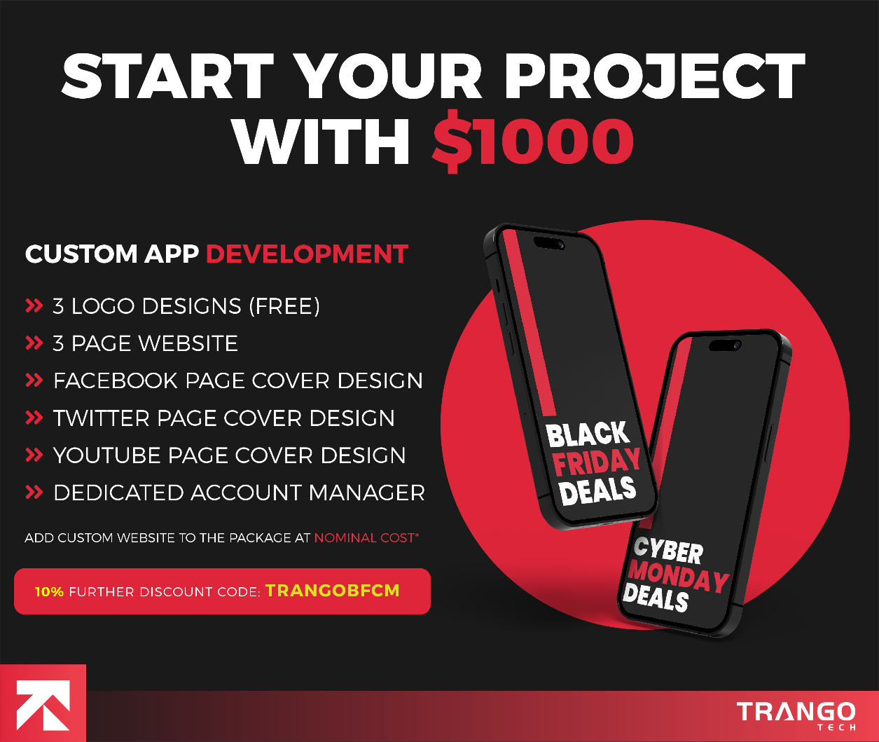 start app project with 1000 dollars