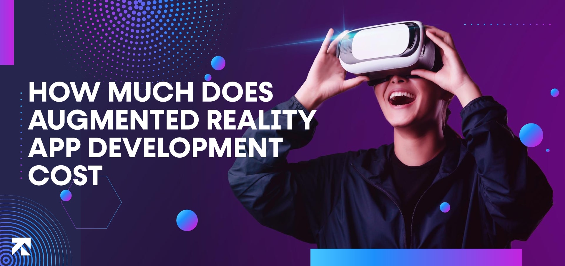 banner of Augmented reality app development cost blog