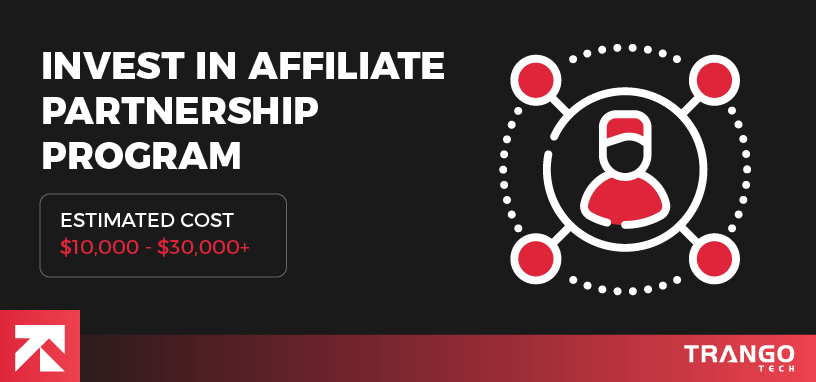 invest in affiliate partnership program