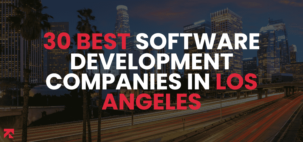 blog banner of software development companies in los angeles