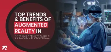 blog banner of augmented reality in healthcare