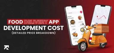 blog banner of food delivery app development cost