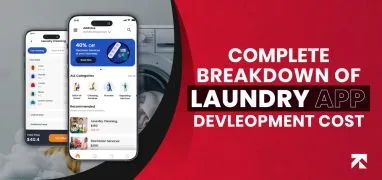 blog banner of laundry app development cost