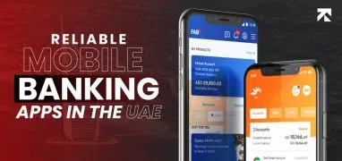 banner image for mobile banking apps in UAE