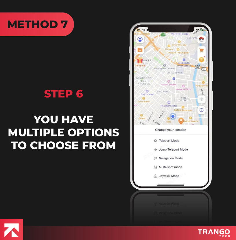 showing iPhone screen that you will have multiple options to choose from