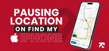 blog banner of how to pause my location on find my iphone