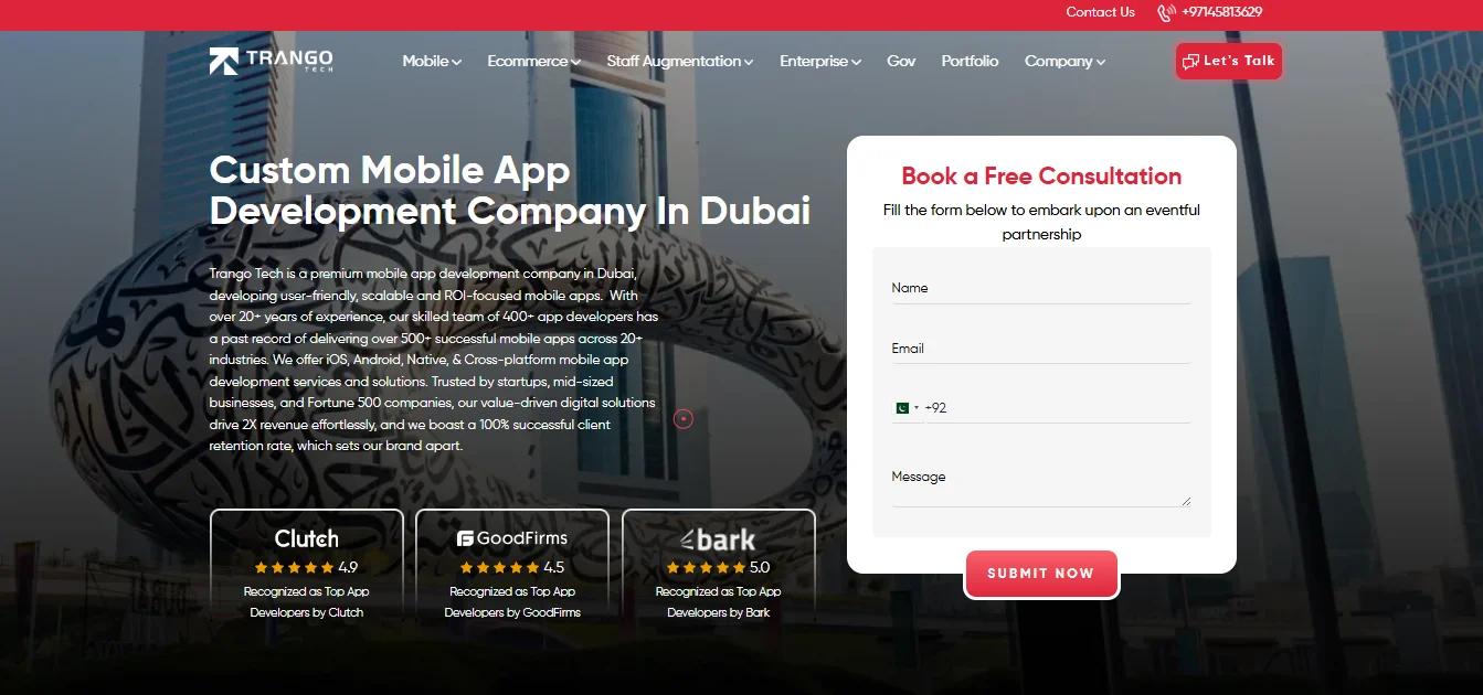 Top 10 Mobile App Development Companies in Dubai 2026