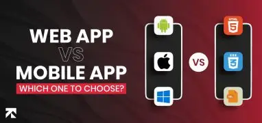 web app vs mobile app blog banner