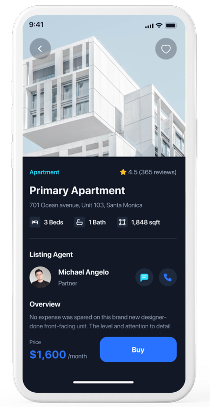 Real Estate Agent App